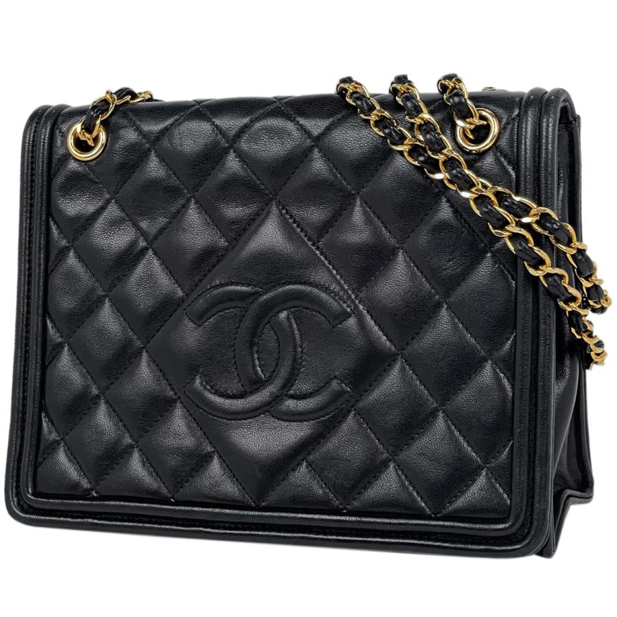 CHANEL（シャネル） ココマーク チェーン ショルダーバッグ Wチェーン