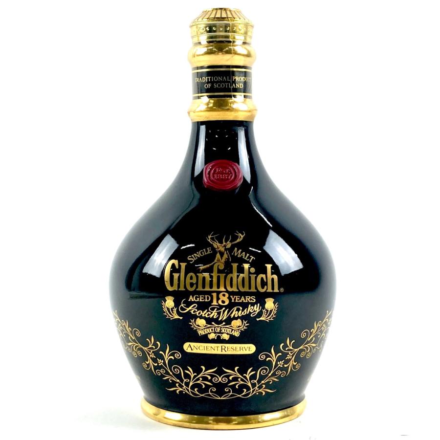 グレンフィディック Glenfiddich 18年 黒陶器 700ml スコッチ