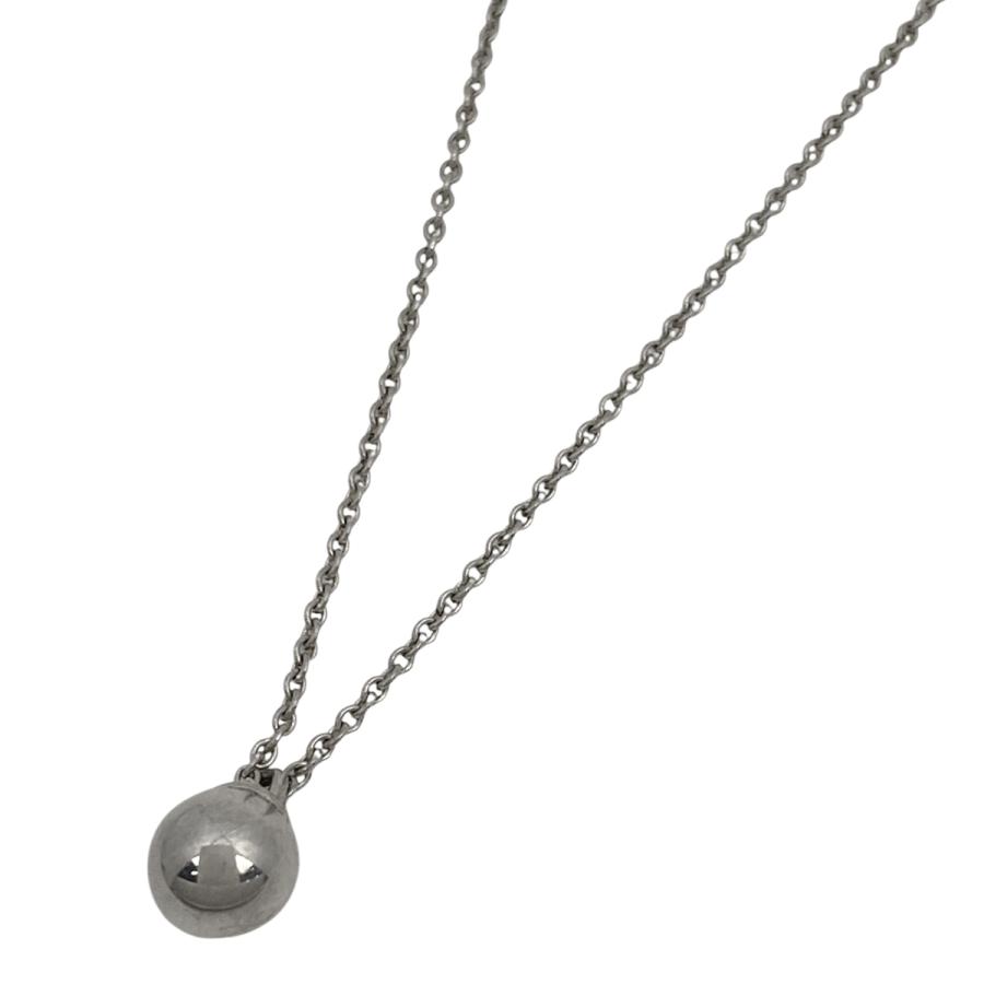 TIFFANY&Co. ハードウェア ボール ペンダント ロング ネックレス