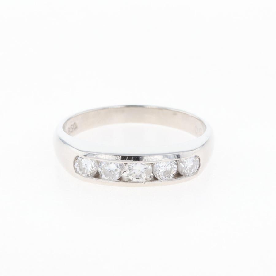 メレダイヤ デザインリング プラチナ 指輪 リング 11.5号 Pt850  