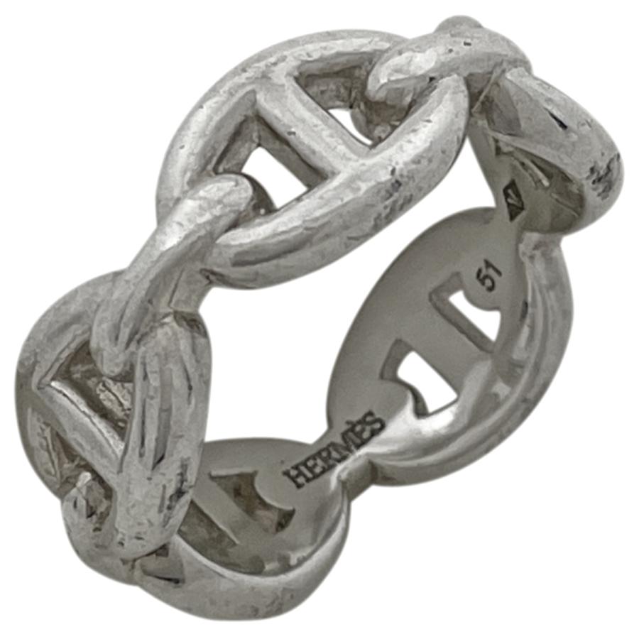 HERMES エルメス シェーヌダンクル アンシェネ PM 指輪 リング 10.5号  
