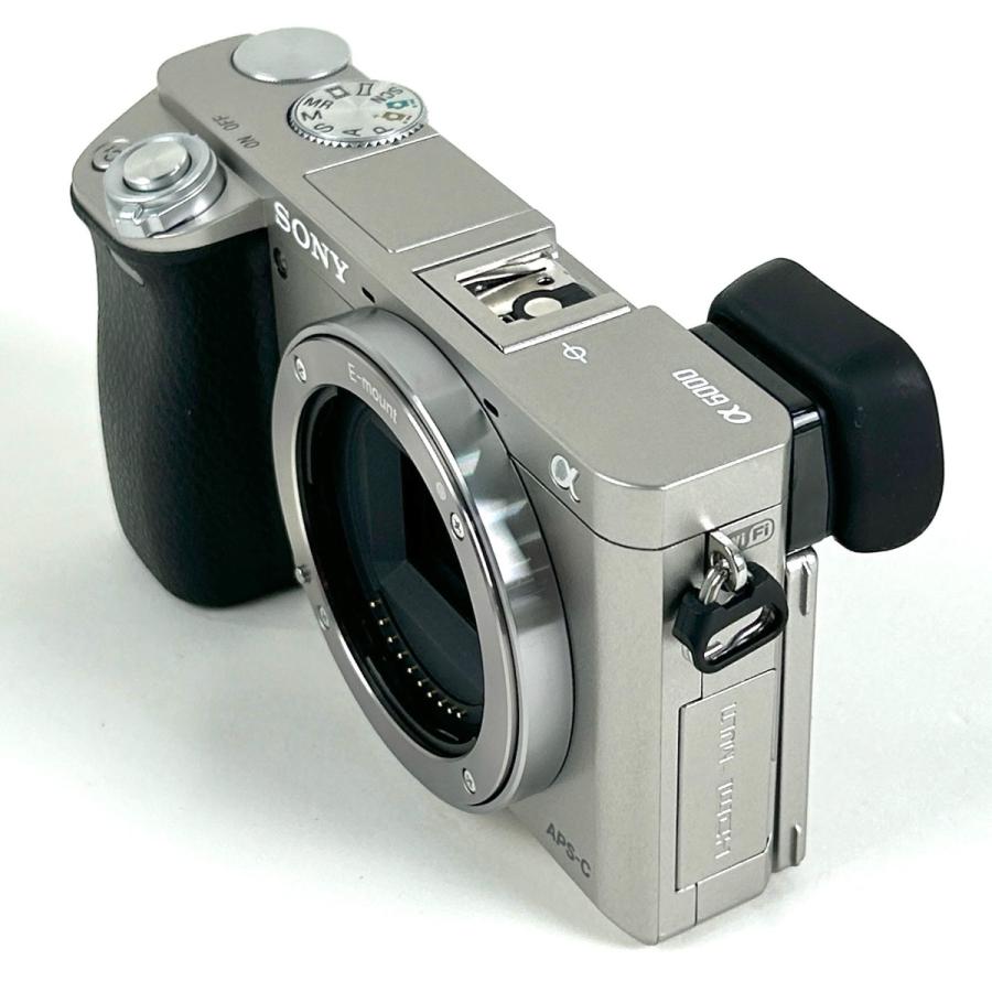 ソニー SONY α6000 パワーズームレンズキット ILCE-6000L S シルバー 