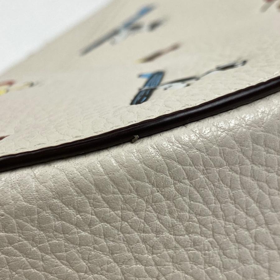 COACH コーチ ロゴ ショルダーバッグ ピーナッツ コラボ スヌーピー 