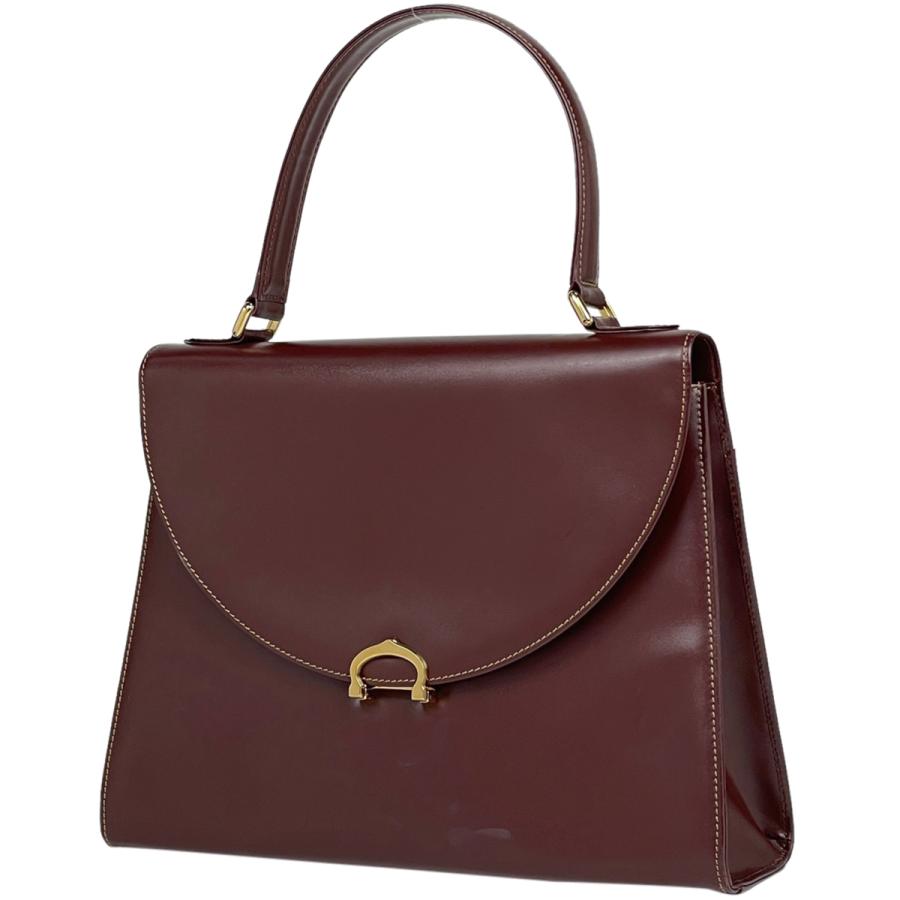 カルティエ CARTIER マストライン ハンドバッグ ロゴ 手提げ  