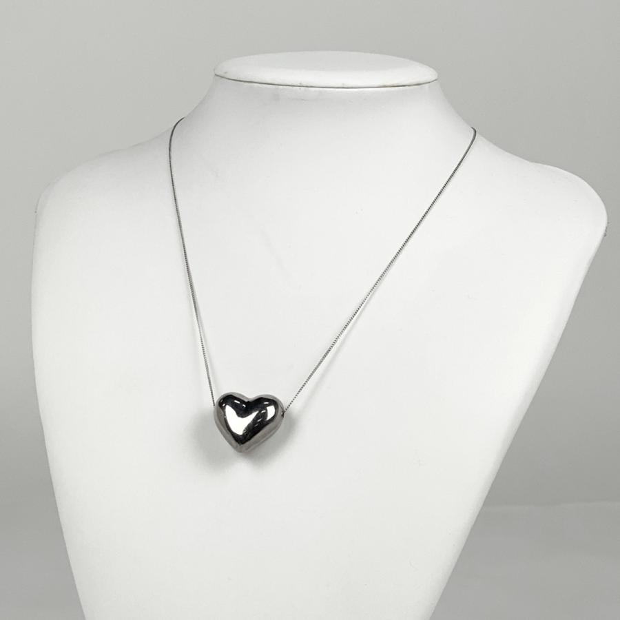 TIFFANY&Co.（ティファニー） ラージハート ネックレス 立体モチーフ