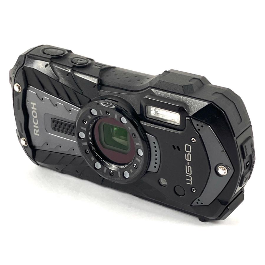 リコー RICOH WG-60 ブラック コンパクトデジタルカメラ 中古 