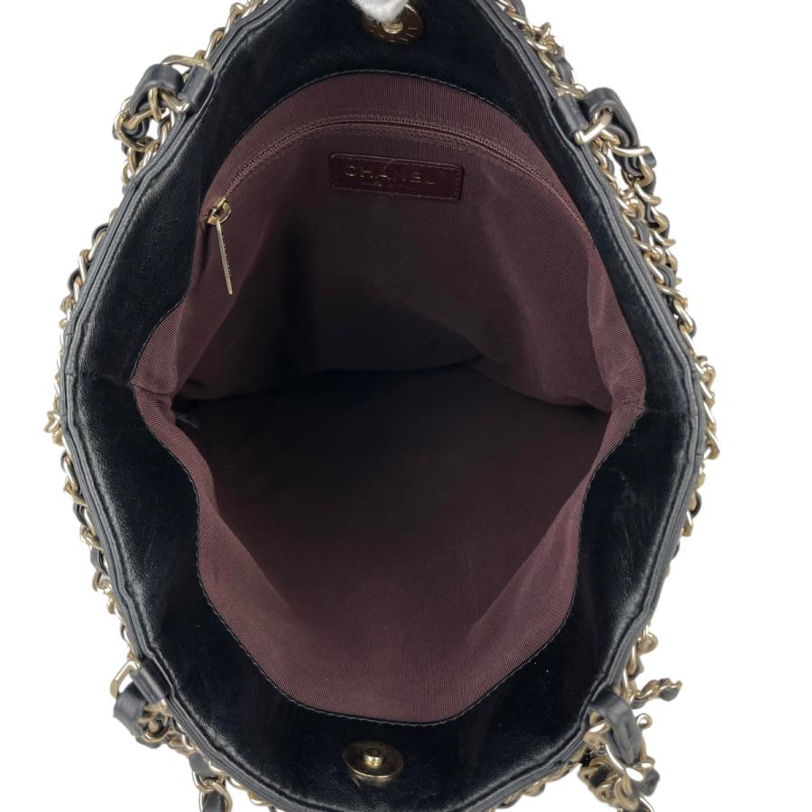 CHANEL シャネル ココマーク チェーン トートバッグ ショルダー CHANEL シャネル ココマーク チェーン トートバッグ ショルダー