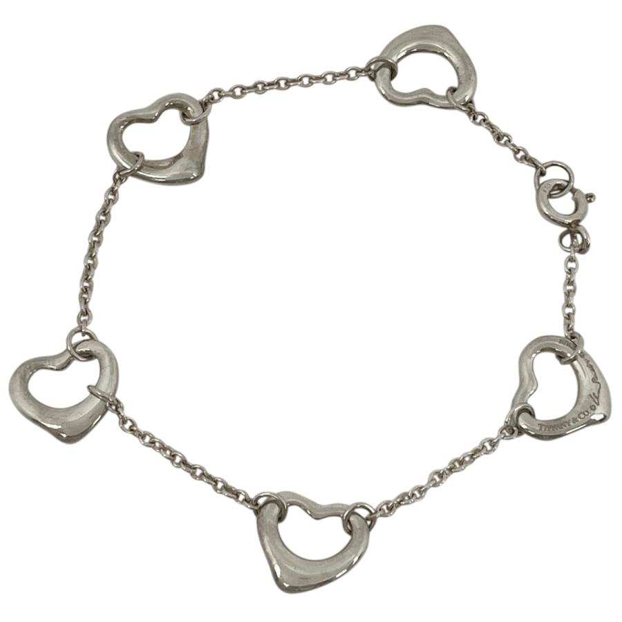 ティファニー TIFFANY&Co. オープン ハート ブレスレット エルサ  