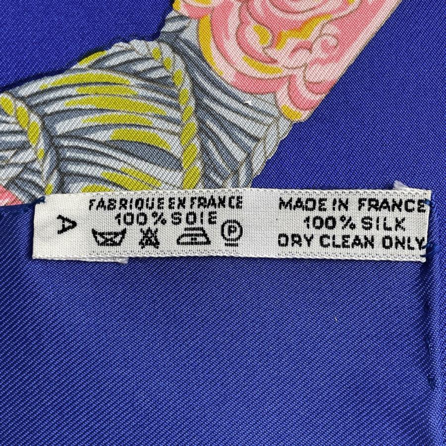 HERMES エルメス カレ 90 REGINA 女王陛下 スカーフ シルク