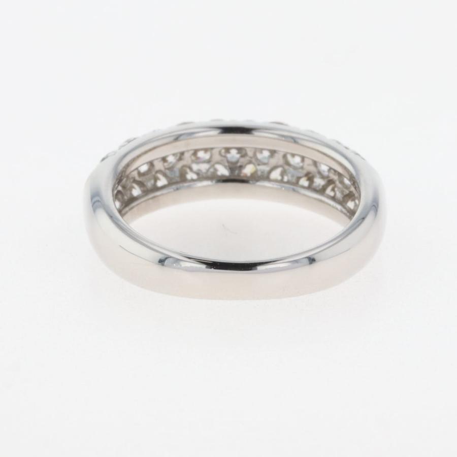 プラチナ Pt900☆つぶつぶリング 7号 Pt900 プラチナ リング ダイヤモンド 0.17ct 7粒 1/3エタニティ