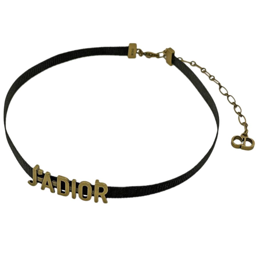 christian dior JA DIOR チョーカーゴールドロゴ christian dior JA DIOR チョーカーゴールドロゴ