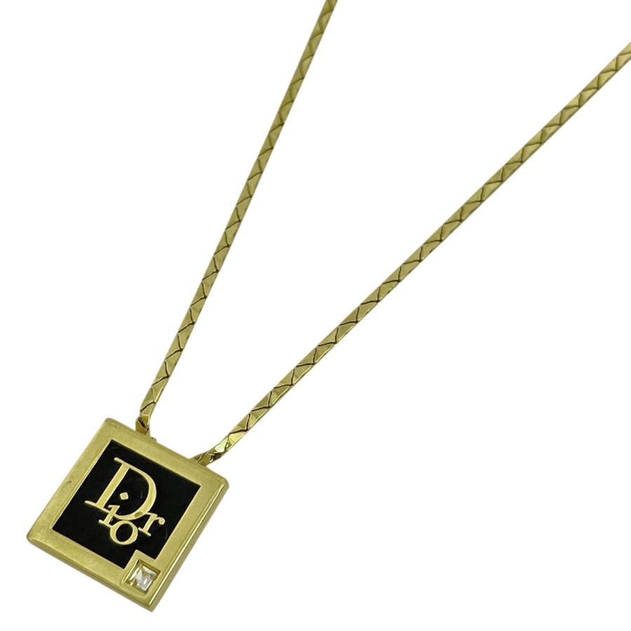 Christian Dior クリスチャンディオール ロゴ ラインストーン  