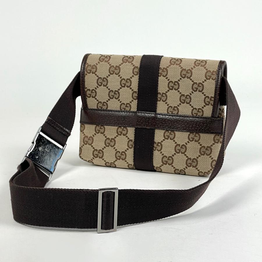 GUCCI（グッチ） GUCCI GG柄 ウエストバッグ ヒップバッグ ボディ