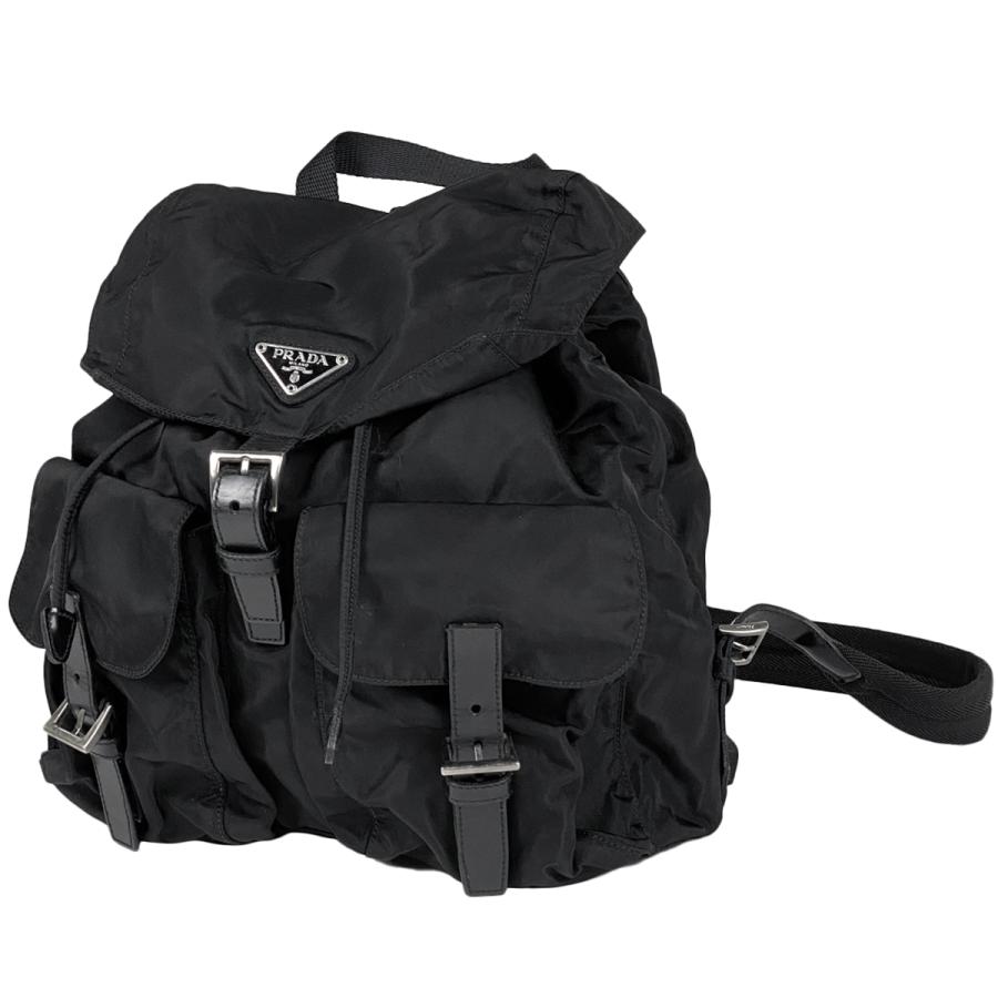 PRADA（プラダ） ロゴプレート リュックサック バックパック リュック