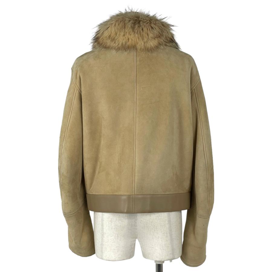 GUCCI グッチ ジップアップ ファー ジャケット ライダース GUCCI グッチ ジップアップ ファー ジャケット ライダース