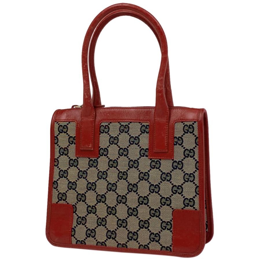 グッチ GUCCI GG柄 ハンドバッグ ハンドバッグ GGキャンバス ブラウン  