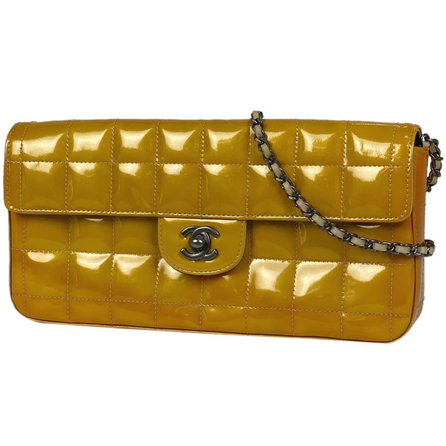 CHANEL シャネル チョコバー チェーン ショルダーバッグ ココ CHANEL シャネル チョコバー チェーン ショルダーバッグ ココ