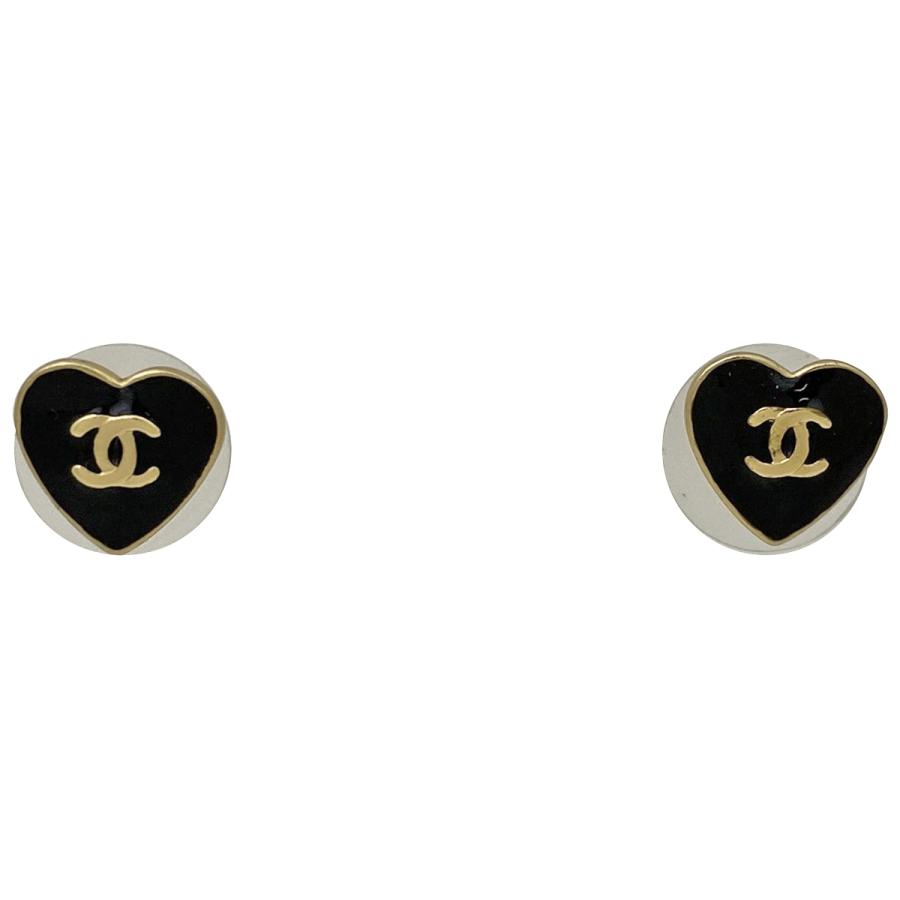 CHANEL シャネル ココマーク ピアス ハート GP ゴールド CHANEL シャネル ココマーク ピアス ハート GP ゴールド