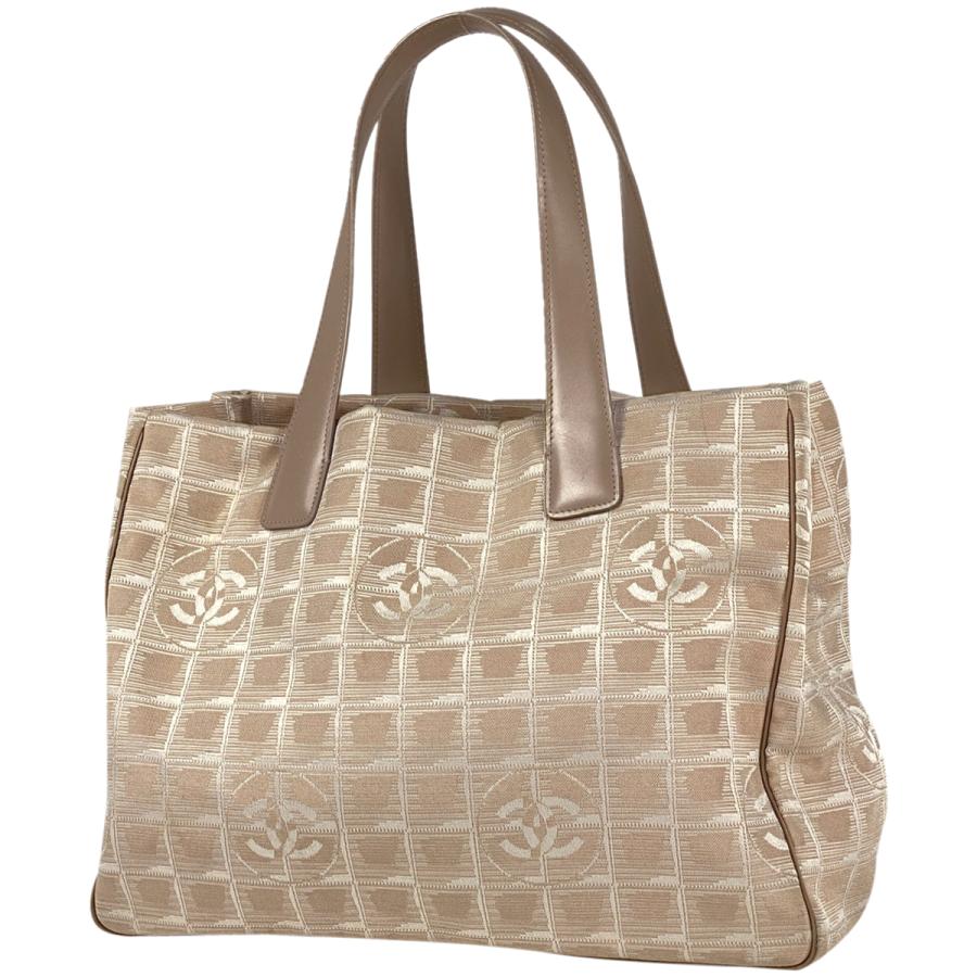CHANEL シャネル ニュートラベルライン トート MM ココマーク 