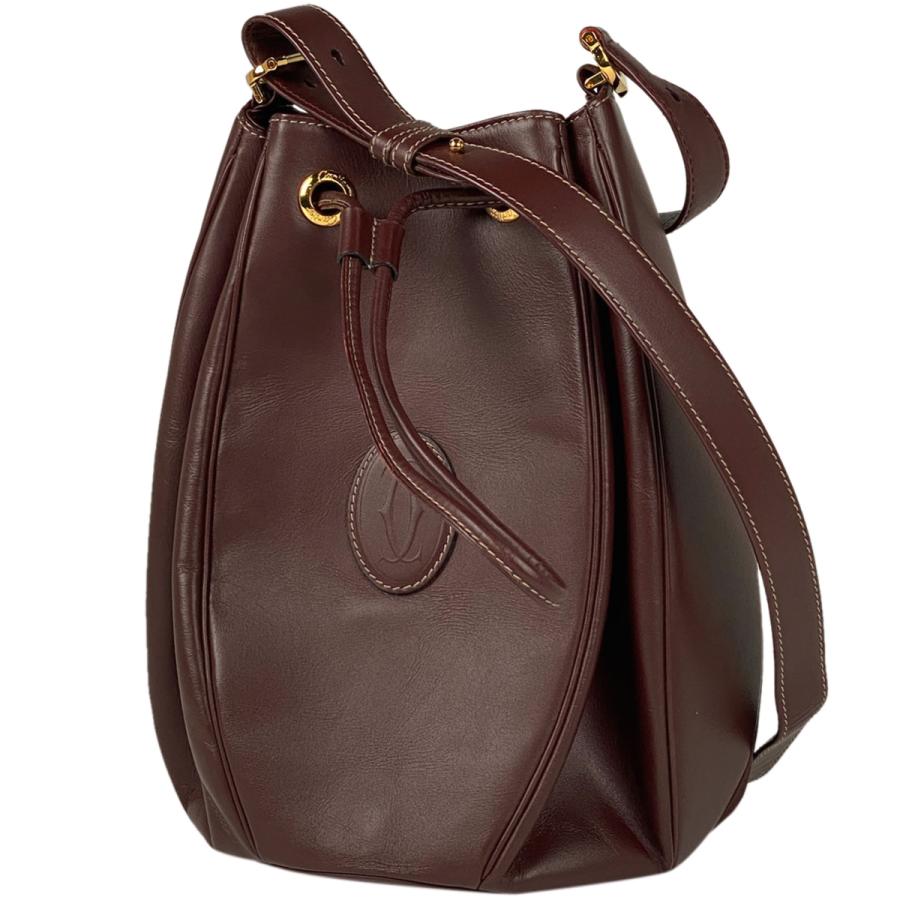 Cartier（カルティエ） マストライン ショルダーバッグ 巾着型