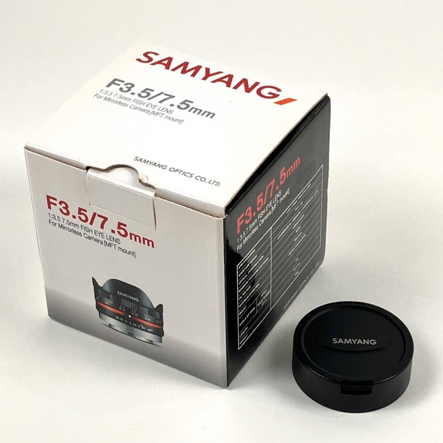 SAMYANG 単焦点魚眼レンズ 7.5mm F3.5 フィッシュアイ マイクロ