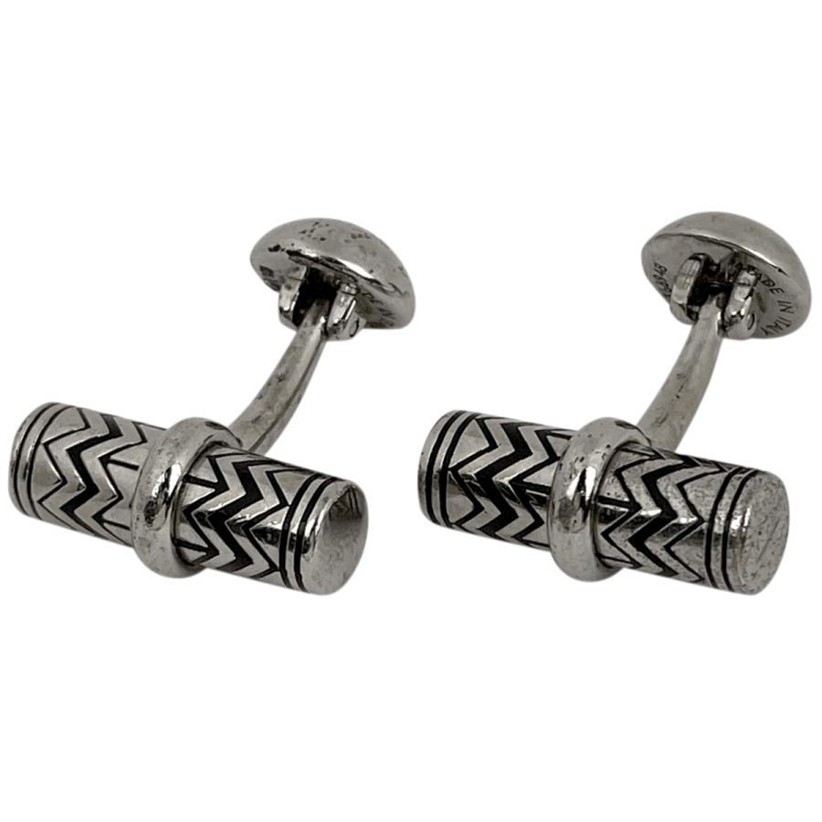 ルイヴィトン　カフス　シルバー　ダミエ LOUIS VUITTON ルイ・ヴィトン Louis Vuitton LV柄 カフス 紳士