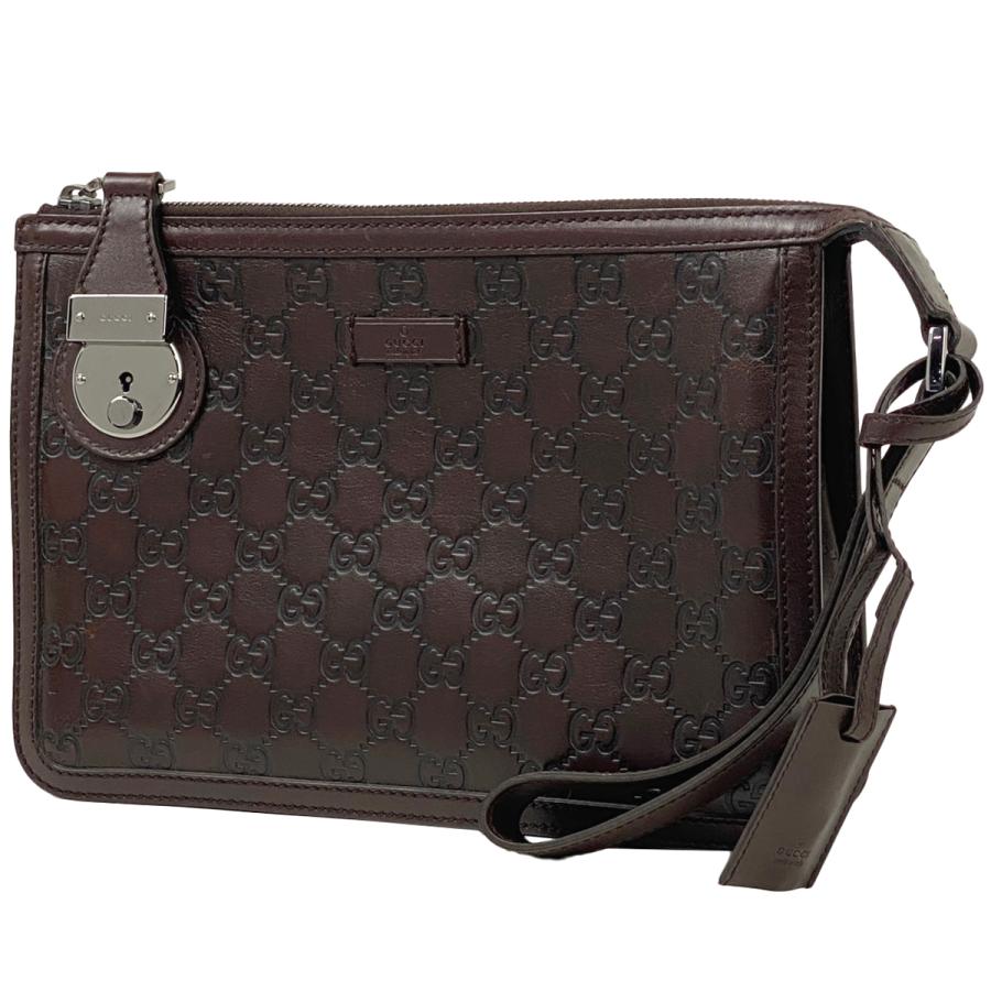 グッチ GUCCI グッチシマ セカンドバッグ クラッチバッグ GG柄 