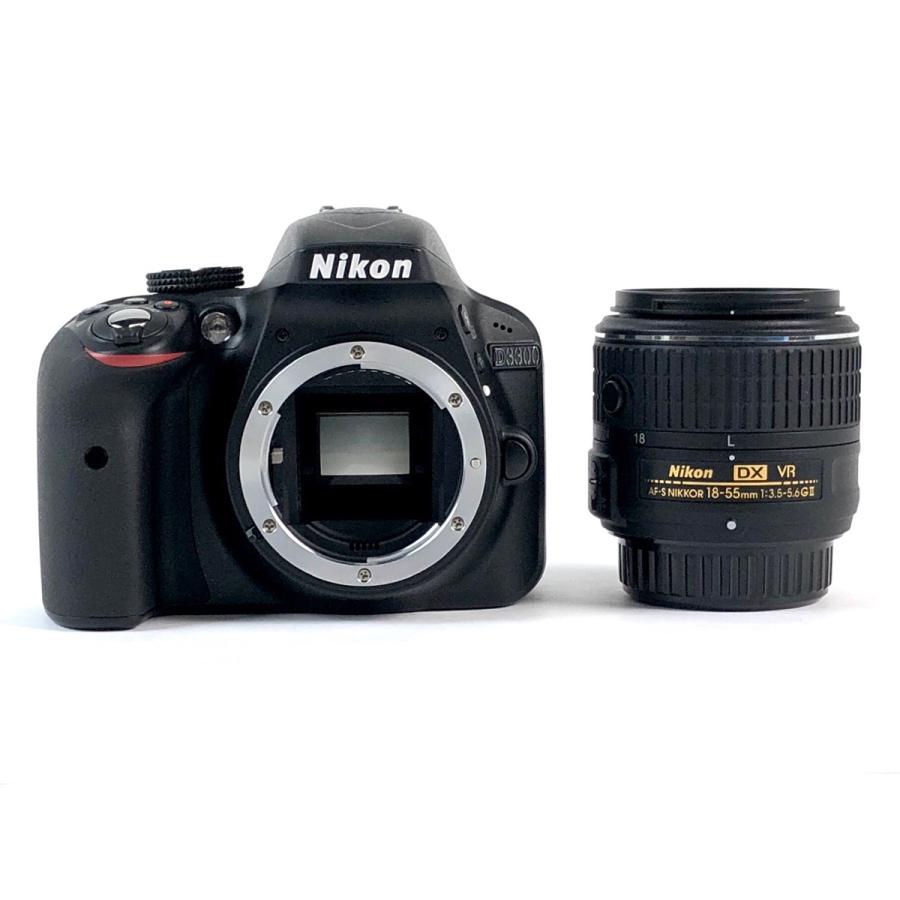 ニコン Nikon D3300 18-55 VR II レンズキット ブラック デジタル 一眼