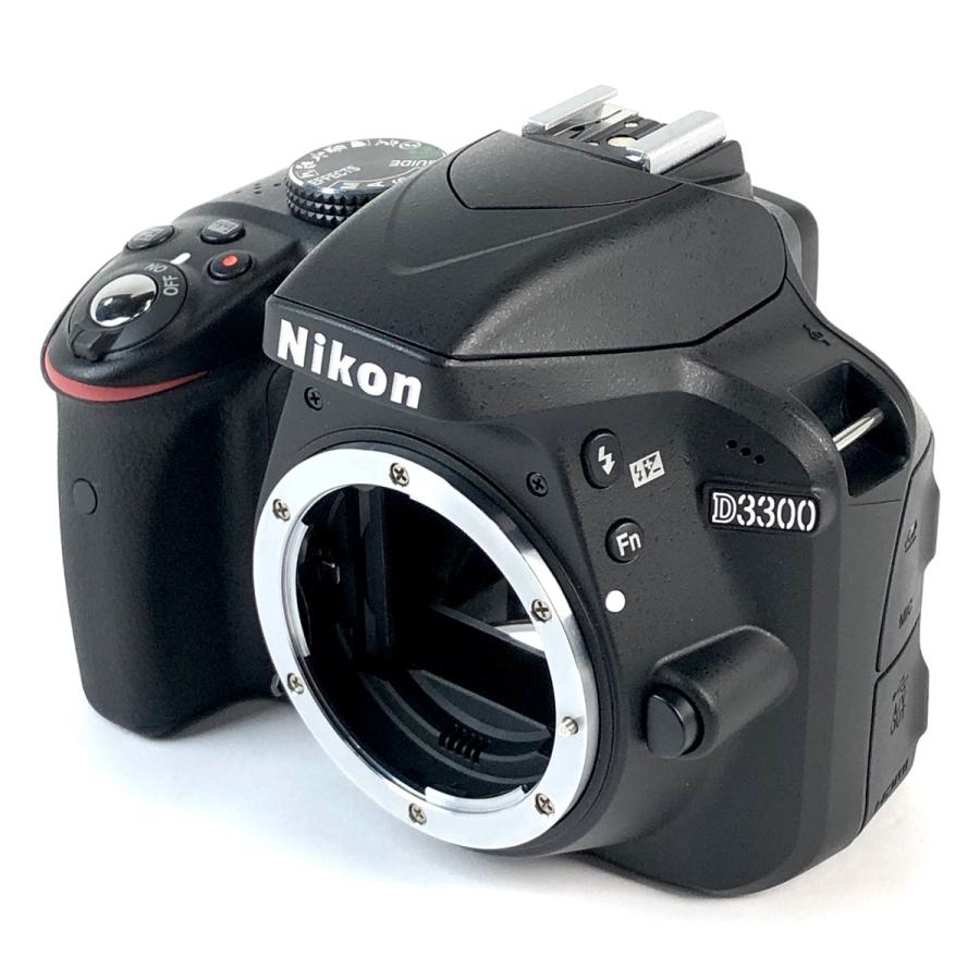 Nikon D3300 18-55 VR Ⅱ Kit ニコン 一眼レフ 美品 ニコン Nikon D3300 18-55 VR II レンズキット ブラック デジタル 一眼