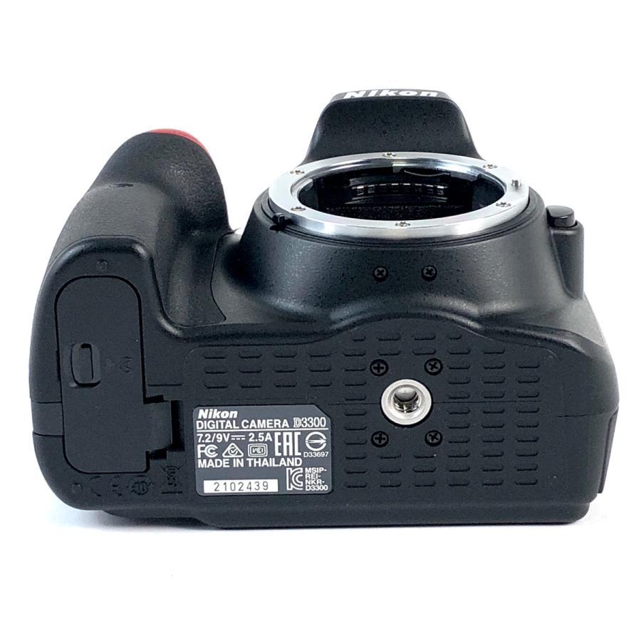 ニコン Nikon D3300 18-55 VR II レンズキット ブラック デジタル 一眼