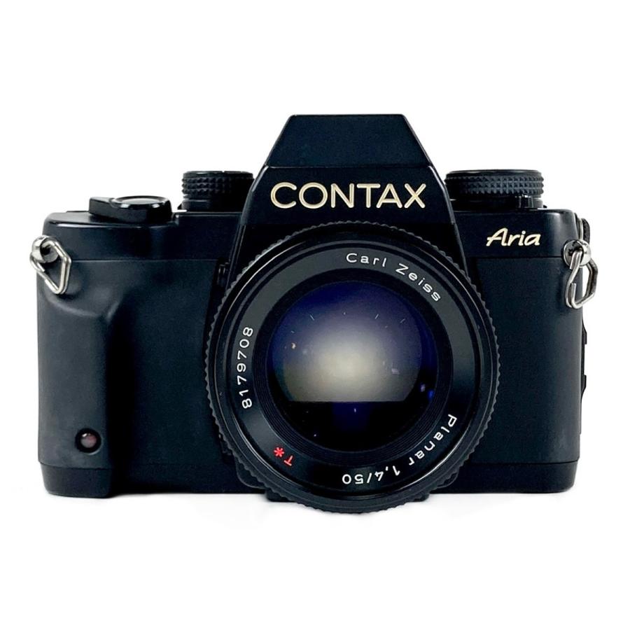 完動品】CONTAX Aria Carl Zeiss Planar レンズ付