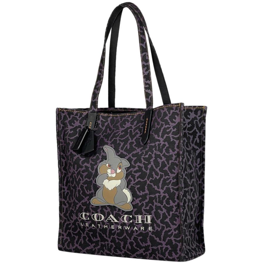 【希少】COACH コーチトートバッグ ディズニーコラボ とんすけ COACH コーチ ロゴ トートバッグ ディズニーコラボ とんすけ