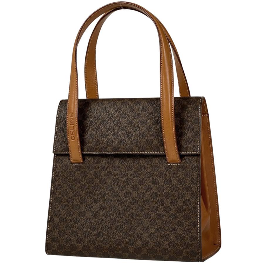 セリーヌ CELINE マカダム柄 ハンドバッグ ロゴ ハンドバッグ 