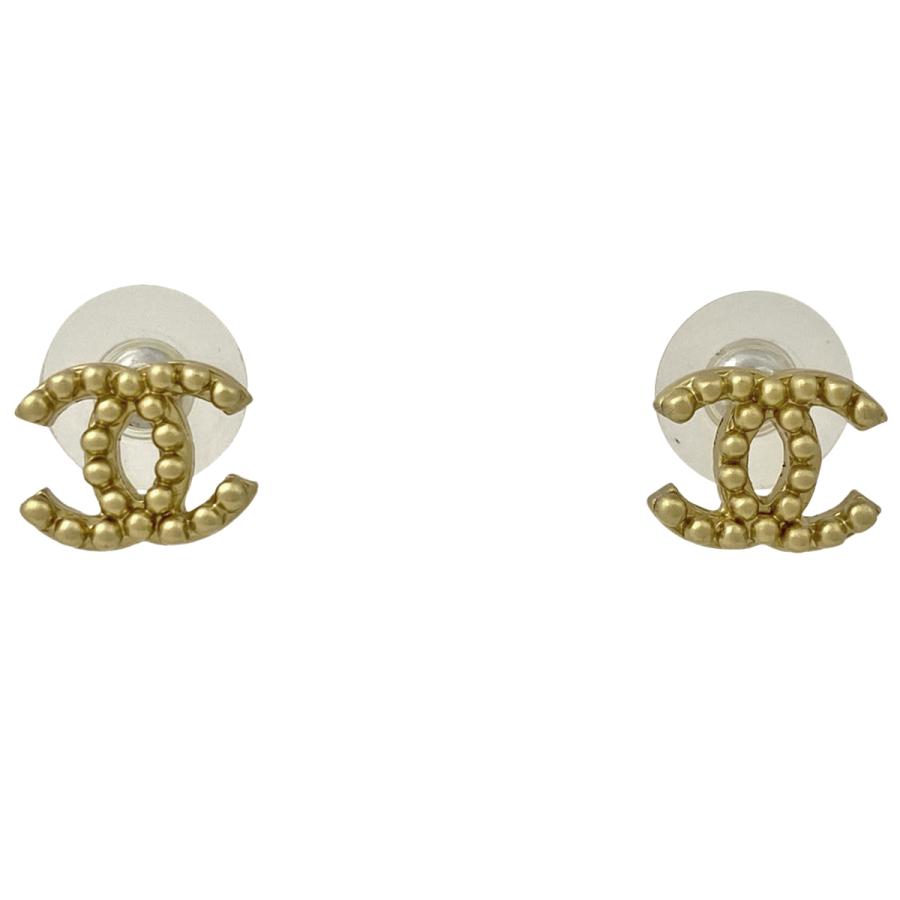 シャネル CHANEL ココマーク ピアス CCマーク ピアス GP ゴールド 