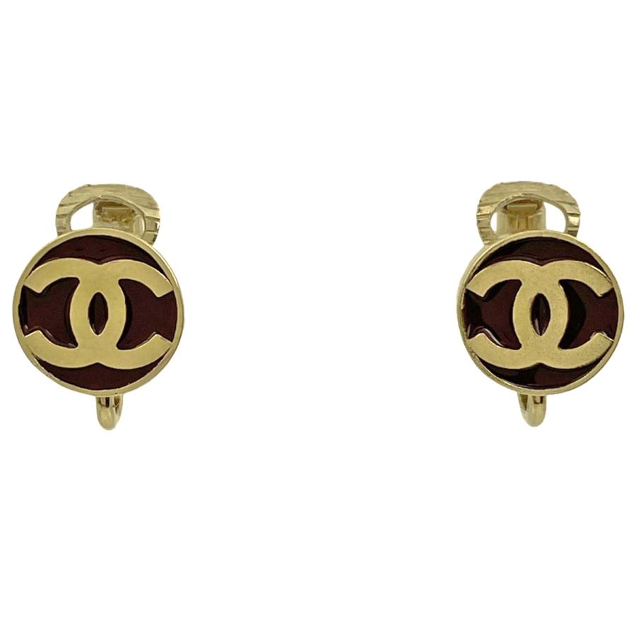 シャネル CHANEL ココマーク イヤリング ラウンド CC イヤリング GP 