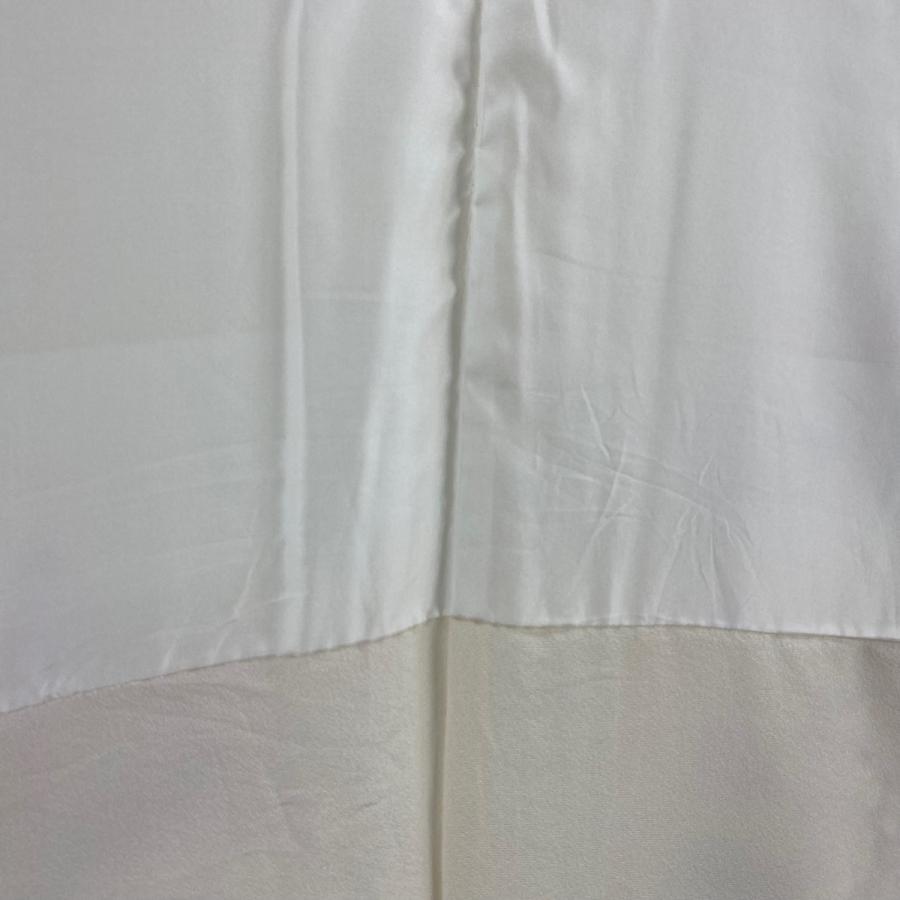 訪問着 身丈174cm 裄丈69.5cm L 袷 桂由美 落款あり 桜 地紋 金彩  