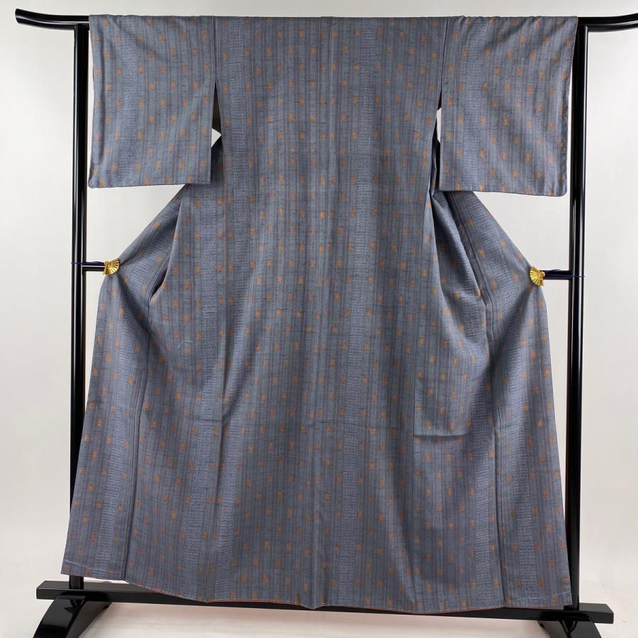 振袖 身丈171.5cm 裄丈69.5cm 正絹 美品 逸品 【中古】（結城紬 身丈  