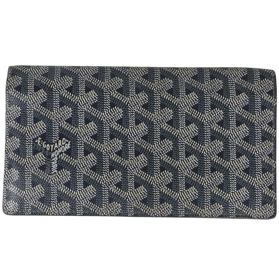 GOYARD（ゴヤール） ロゴ 二つ折り長財布 長財布 コーティング