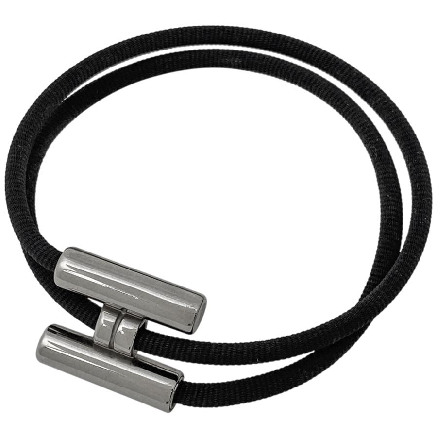 エルメス HERMES トゥルニス 2連 Hロゴ ブレスレット 