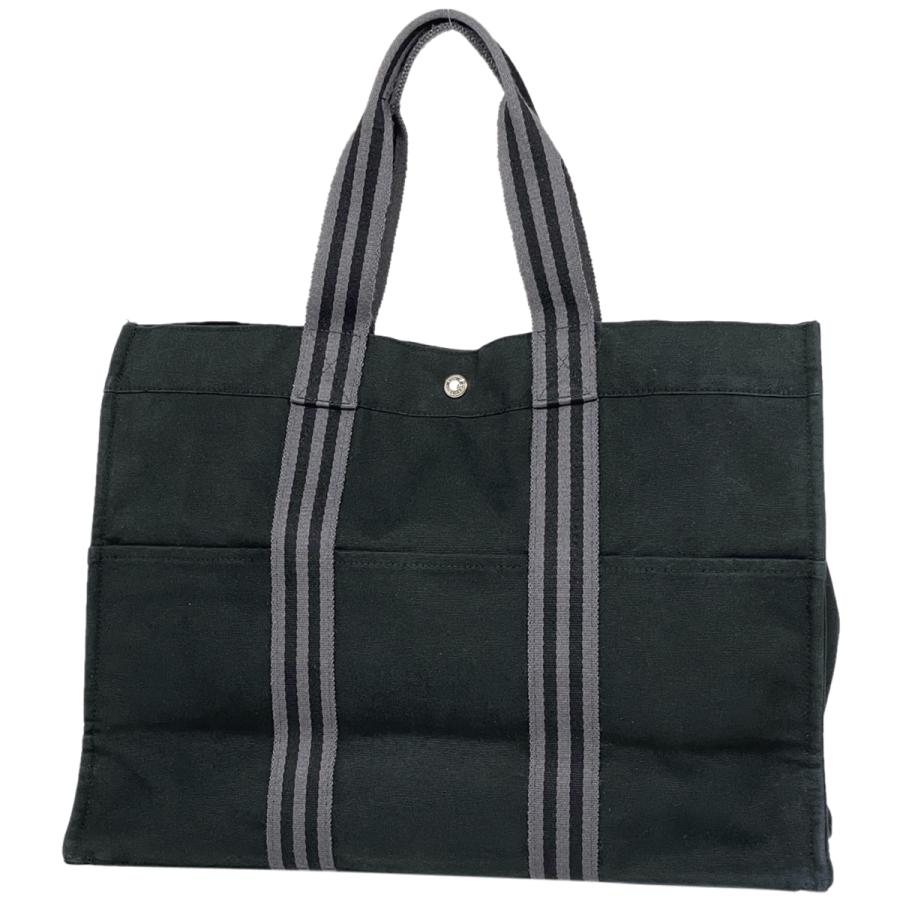 エルメス HERMES フールトゥ GM ハンドバッグ トートバッグ キャンバス  