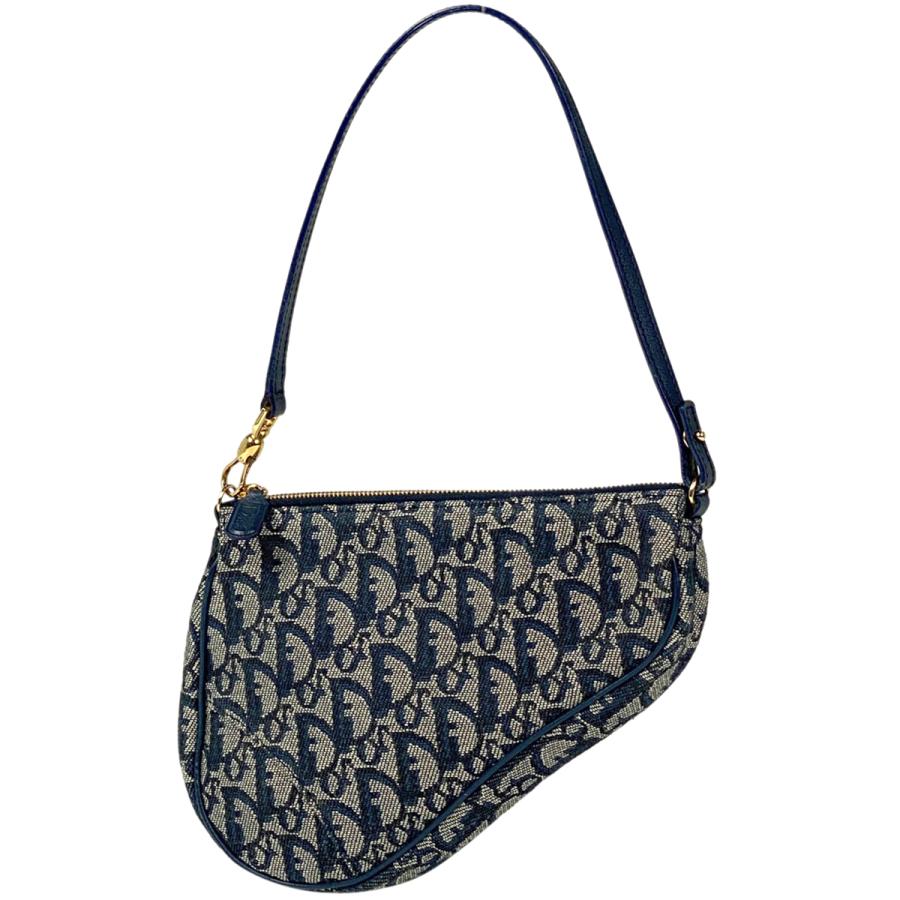クリスチャンディオール Christian Dior トロッター柄 サドル 