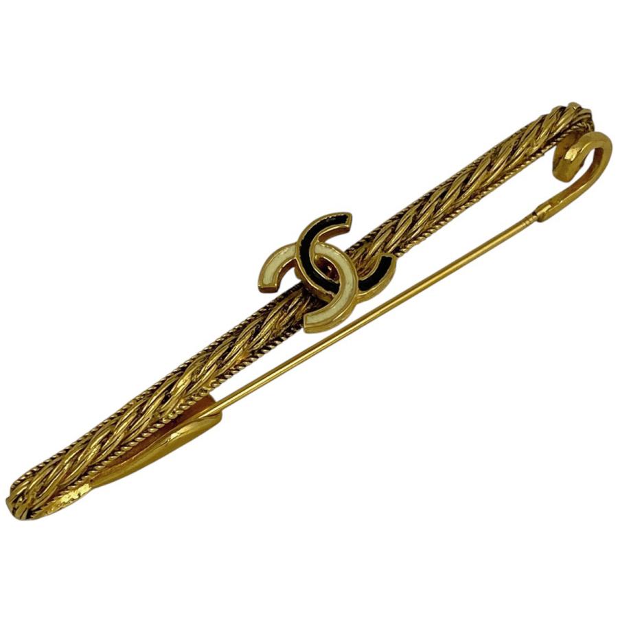 ⭐CHANEL⭐　シャネル　ココマーク　カンボン　ラウンド　ブローチ　ゴールド シャネル ブローチ CHANEL BROOCH AB5207 ココマーク メタル ストラス