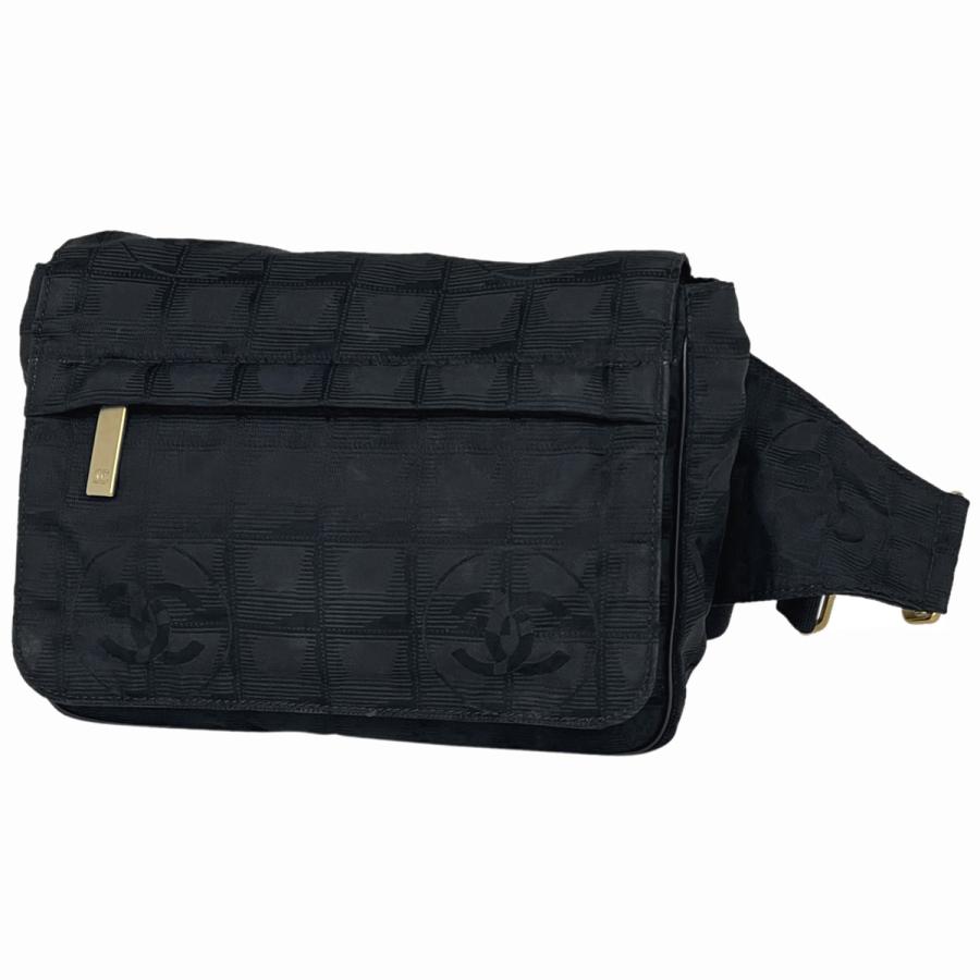 シャネル CHANEL ニュートラベルライン ウエストバッグ ココマーク 