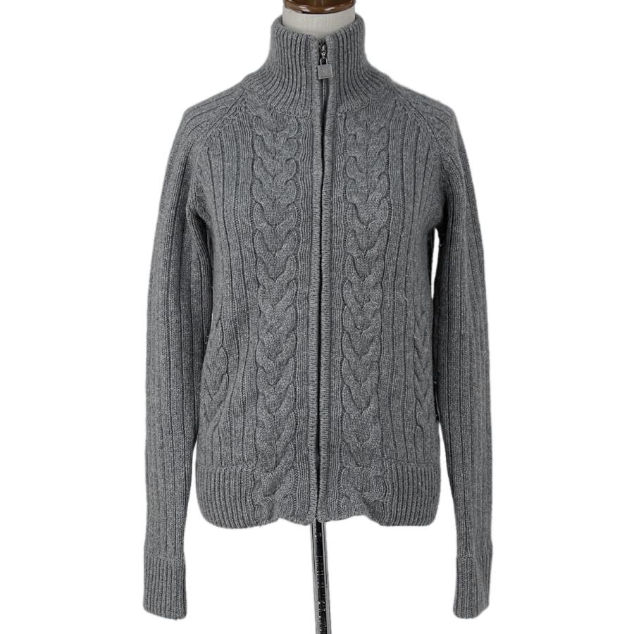 シャネル CHANEL ココマーク ニット パーカー ジップアップ 05A  