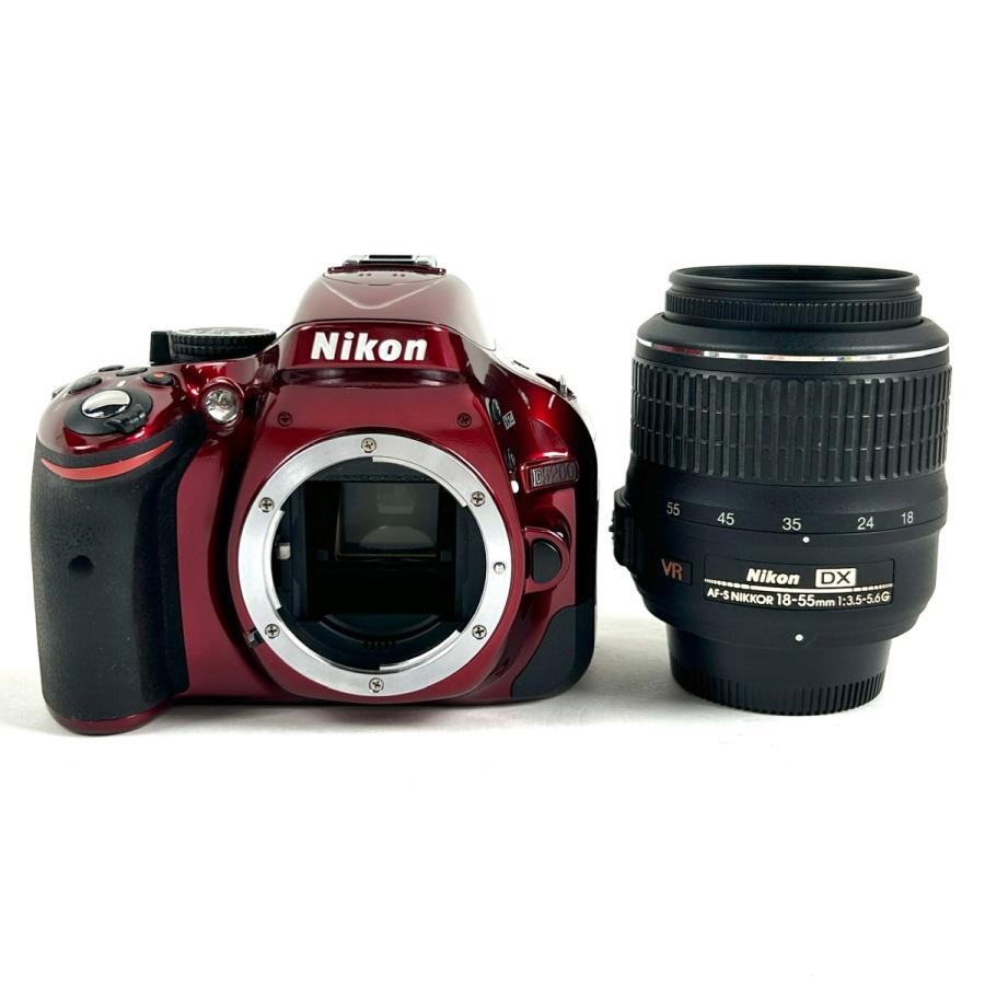 ニコン Nikon D5200 18-55 VR レンズキット レッド デジタル 一眼レフ 