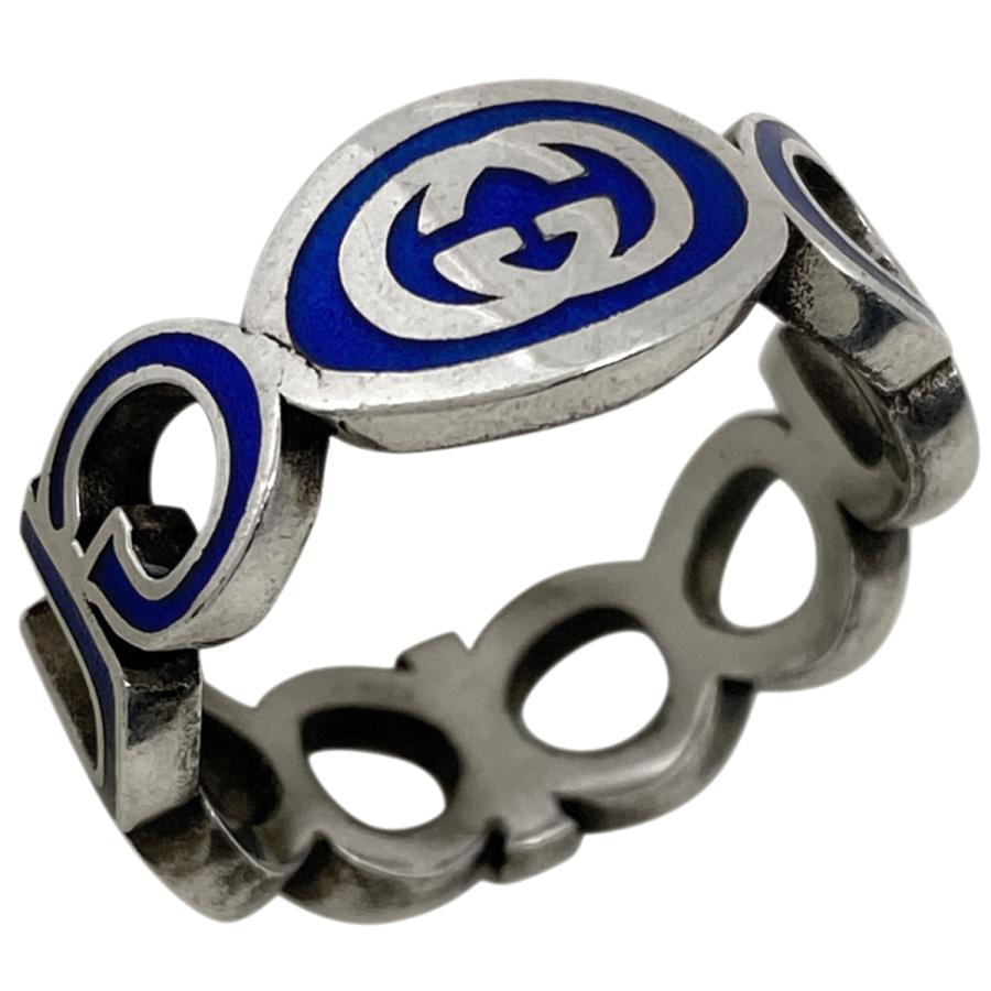 GUCCI リング ロゴ シルバー 925 グッチ リング GUCCI 指輪 シルバー925 Gマーク リング 15号の