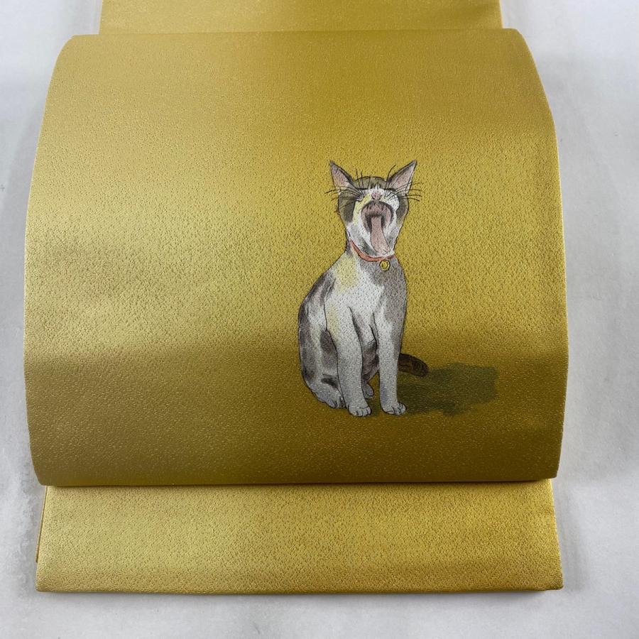 袋帯 美品 逸品 お太鼓柄 捨て去り 正絹 【中古】 