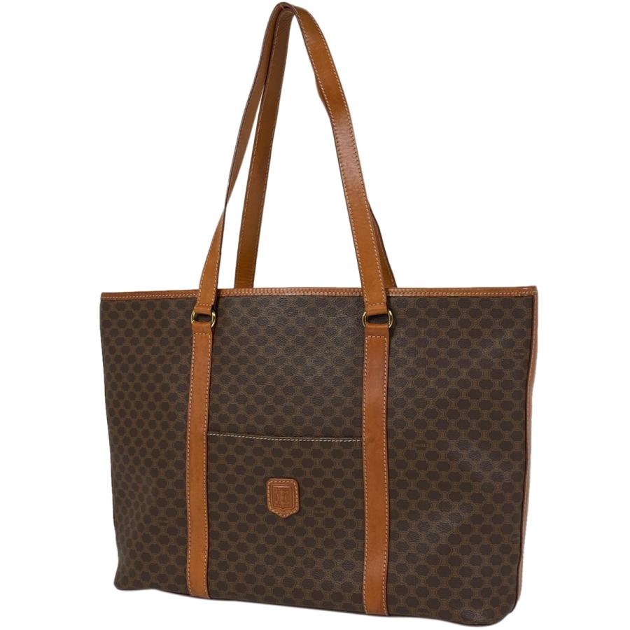 CELINE セリーヌ マカダム柄 トートバッグ ショルダーバッグ  
