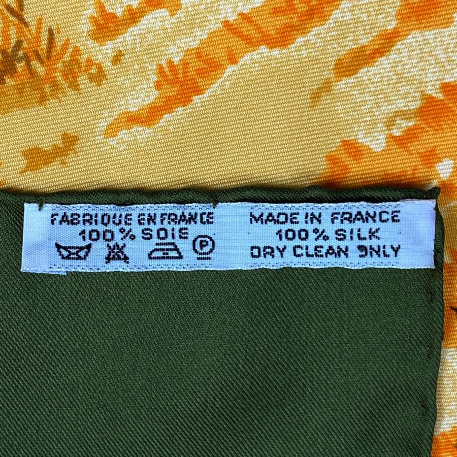 エルメス HERMES カレ 90 AFRICA アフリカ 動物柄 スカーフ シルク 