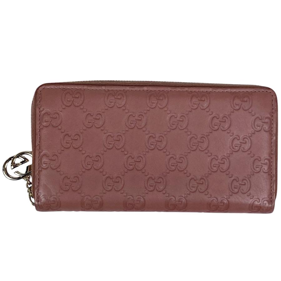 GUCCI グッチ グッチシマ ラウンドファスナー 長財布 GG柄 GUCCI グッチ グッチシマ ラウンドファスナー 長財布 GG柄